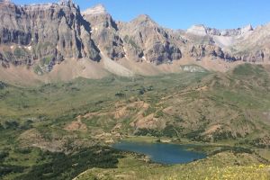 Embalse de las Paules en montant  la  punta Tarmanones