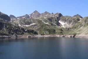 Au bord du lac d'Artouste