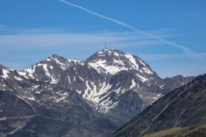 Vue sur le Pic du Midi de Bigorre, depuis le pic de Bergons