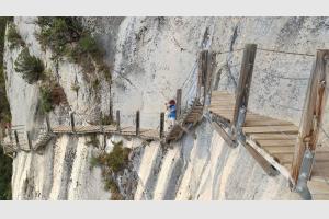 Passerelles de  Montfalc, Congost de Mont Rebei