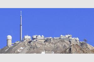 Zoom sur le Pic du midi de Bigorre