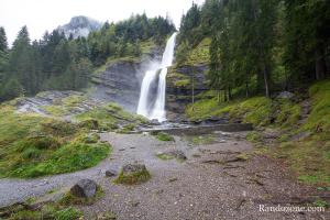 Cascade du Rouget d'un peu plus loins
