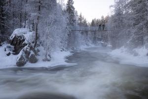 Zoom sur le pont de Myllykoski
