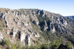 Paysage des Causses dans les gorges du Tarn