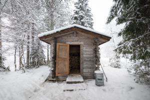 R�serve de bois du refuge Annintupa