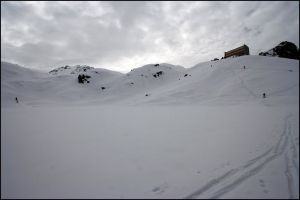 Refuge et lac de la Glre