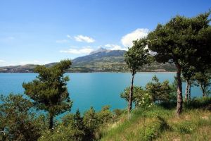 Lac de Serre-Ponon en mai 2009