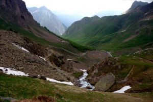 Descente depuis le Col de Suzon