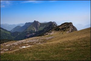 Crtes depuis le sommet de la Dent de Crolles