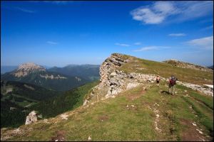 Depuis le sommet de la Dent de Crolles