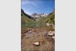 Lac d'Estom en juillet 2009