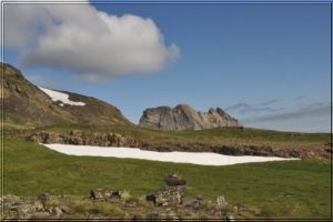 Au pied du pic d'Anglas