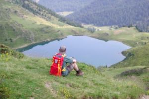 Lac de Bareilles depuis le Pic du Lion
