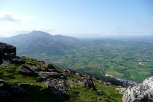 Vue depuis l'Atxuria