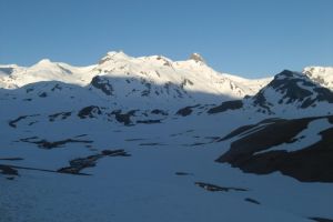Tour du pic du Midi d'Ossau sur neige