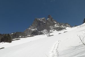 Tour du pic du Midi d'Ossau sur neige