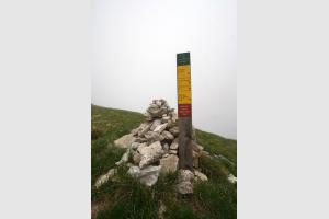 Pas de la Balme dans le brouillard