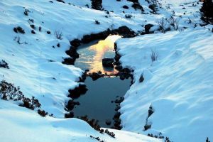 Randonne raquettes au refuge de la Glre - 11