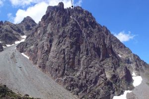 trac de la voie SE de l'Ossau