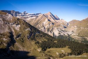 Cirque de Gavarnie pendant la monte au pic du Pimen