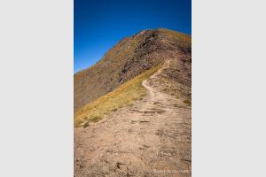 Monte vers le Pimen, a grimpe assez fort