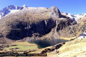 Lac et refuge d'Espingo
