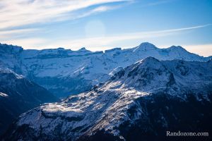 Vue sur le cirque de Gavarnie depuis le Bergons