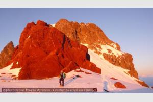 Soleil rouge  l'Anayet