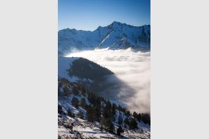 Valle de Cauterets depuis le col de Riou