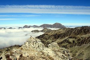 Cairns sur le Pic Dets Coubous