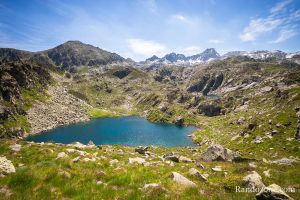 Au dessus du lac de la Glre