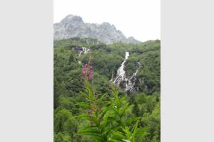 Randonne au Lac de Crop lors de la monte