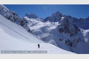 Vers le pic d'Arrious