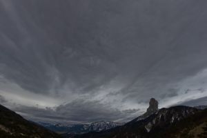 Depuis le col de Papavet