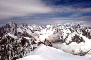 Depuis l'Aiguille du Midi ALPES