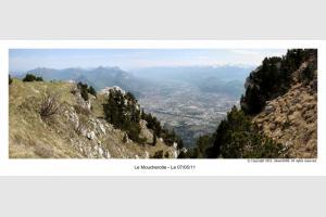 Panoramique depuis la Moucherotte