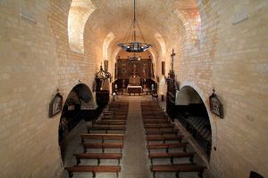 Intrieur de l'glise de Domme