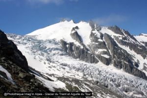 Glacier du Trient et Aiguille du Tour