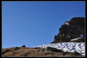 Le col au pied du Lascours