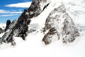 Vue depuis l'Aiguille du Midi - ALPES