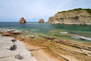 Les jumeaux sur le domaine d'Abbadia