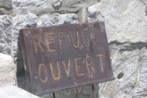 Le refuge de Migou�lou est ouvert