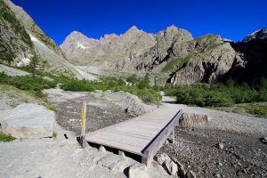 Randonne dans le parc national des Ecrins