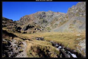 Sous le refuge de la Pra