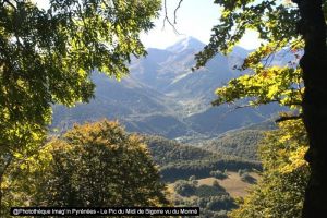 Pic du Midi de Bigorre depuis le Monn