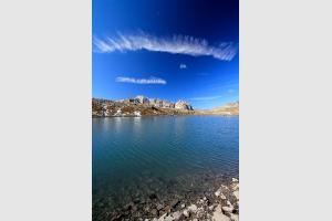 Lac Rond dans les Hautes-Alpes