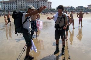 arrive en Hendaye