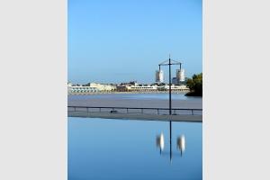 Le Miroir d'Eau et la Garonne  Bordeaux