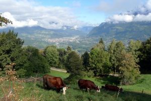 Au dessus de Sallanches