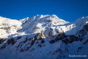 Neige sur les sommets du cirque de Troumouse